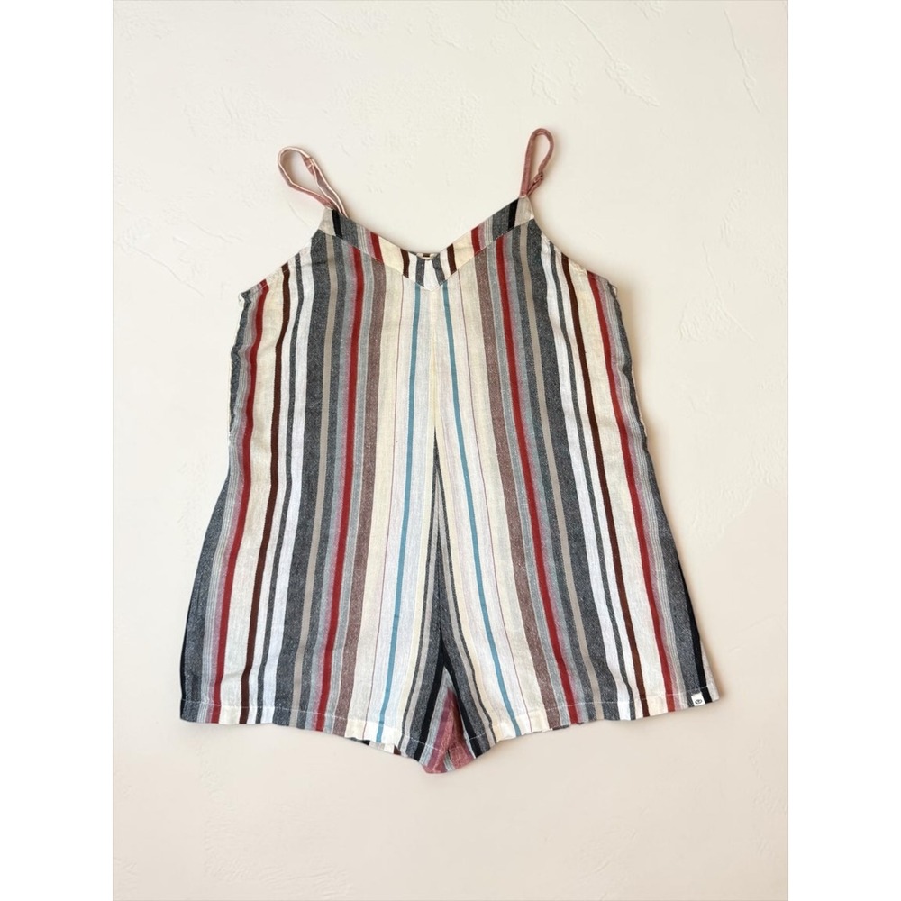Rip Curl Striped Romper Size Medium - Vintage Surf Boho retro festival Style